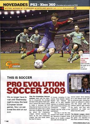 Первые слухи о Pro Evolution Soccer 2010!!!